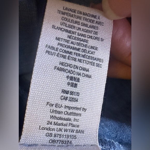 Free People Women's Blue Dance All Night Open Back Jumpsuit size 12 - Picture 7 of 16